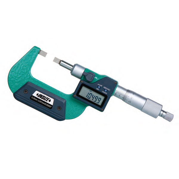 INSIZE 3532-25A Digital Blade Micrometer 0-25mm/0-1"