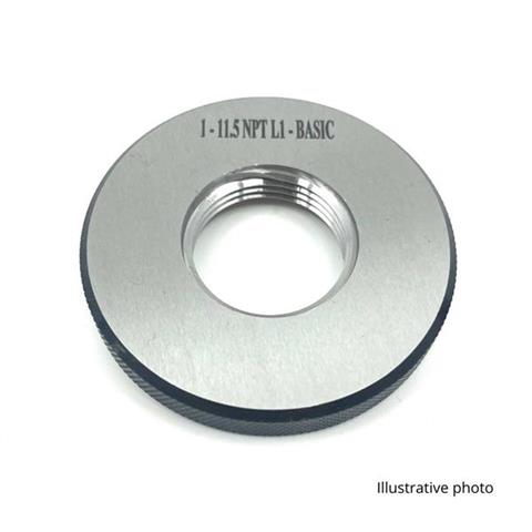 Tru-Thread  1 x 11.5 NPT L1 Screw Ring Gauge